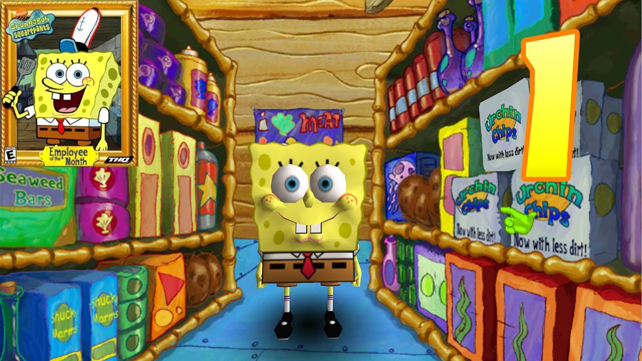 spongebob employee of the month game steam