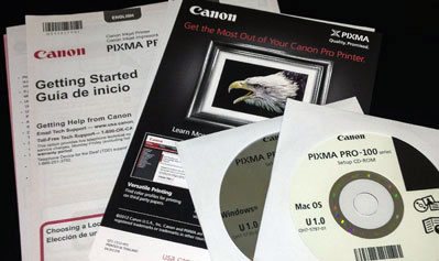 canon pixma pro 100 mac printer drivers